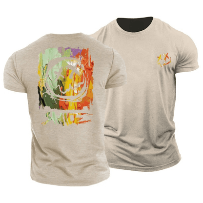 T-shirt Smiley X peint - Gymfit