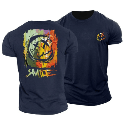T-shirt Smiley Painting X - Gymfit