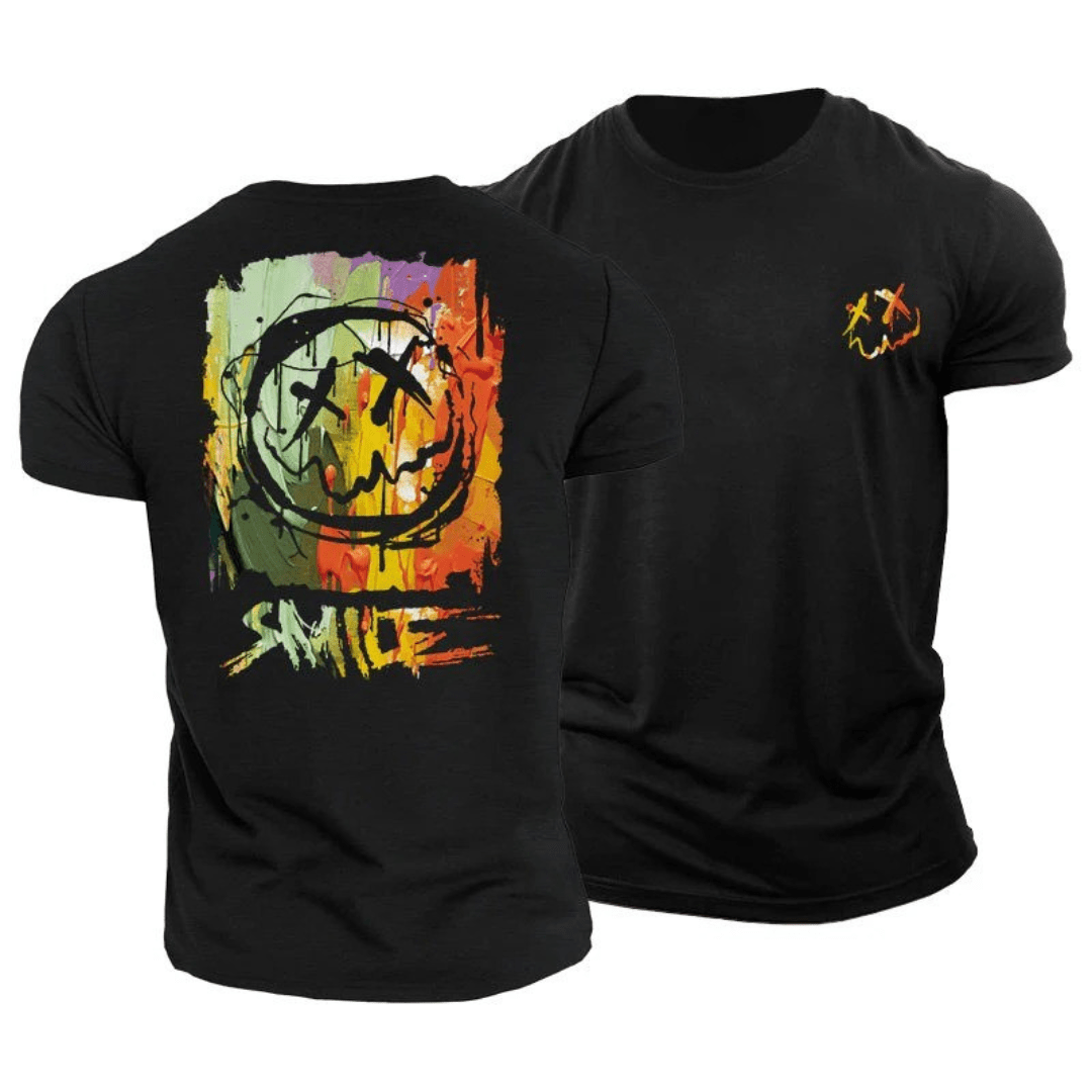 T-shirt Smiley Painting X - Gymfit