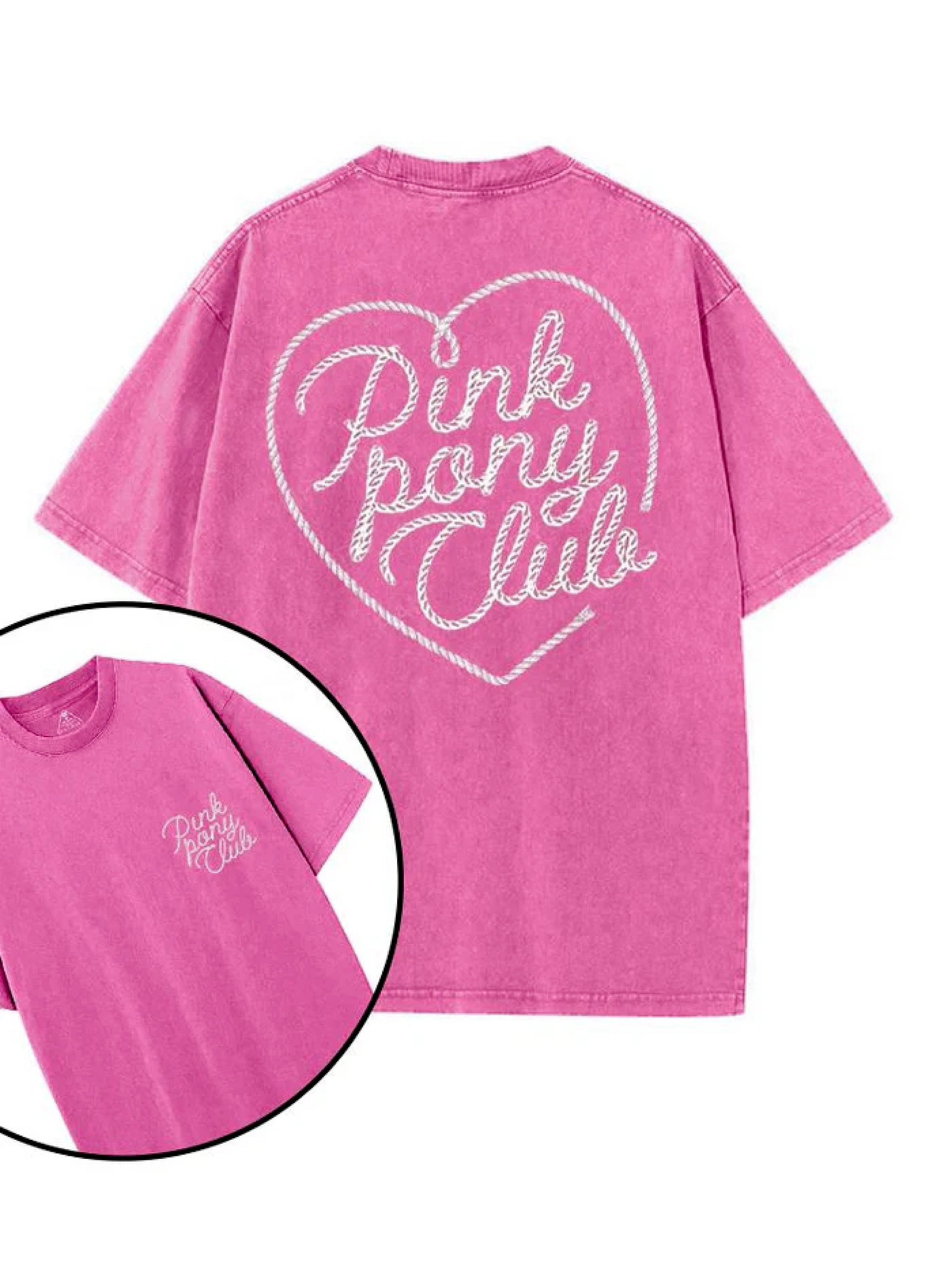 T-shirt PINK PONY CLUB - Gymfit