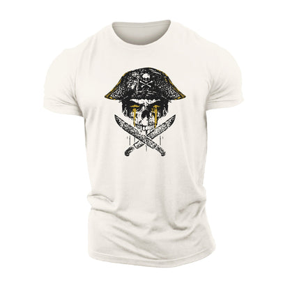 Pirate Skull T-Shirt - Gymfit