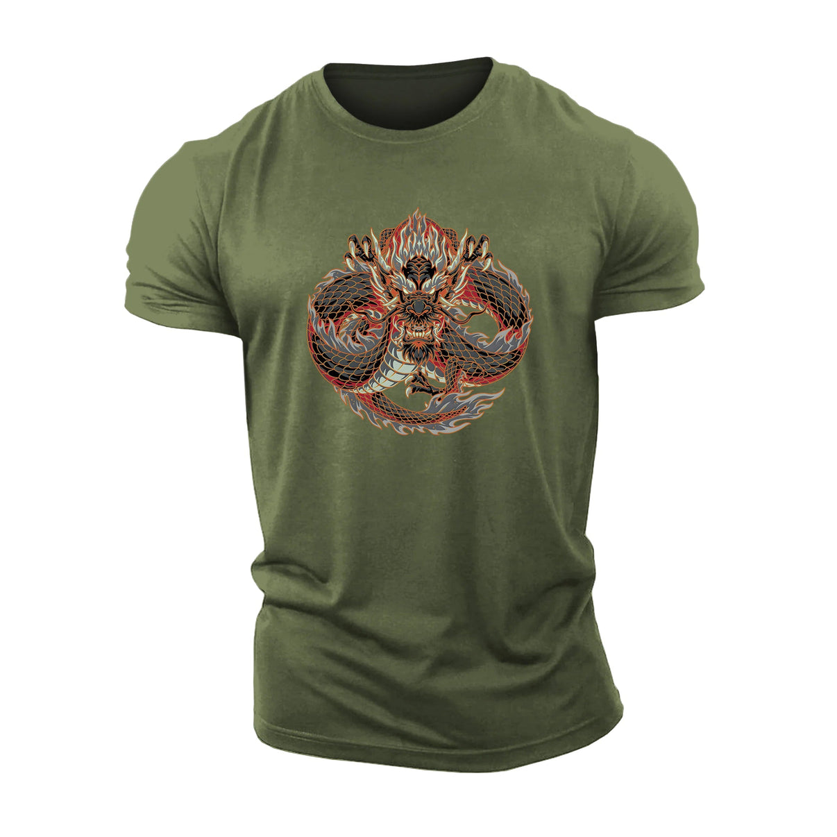 T-shirt Dragon rouge - Gymfit