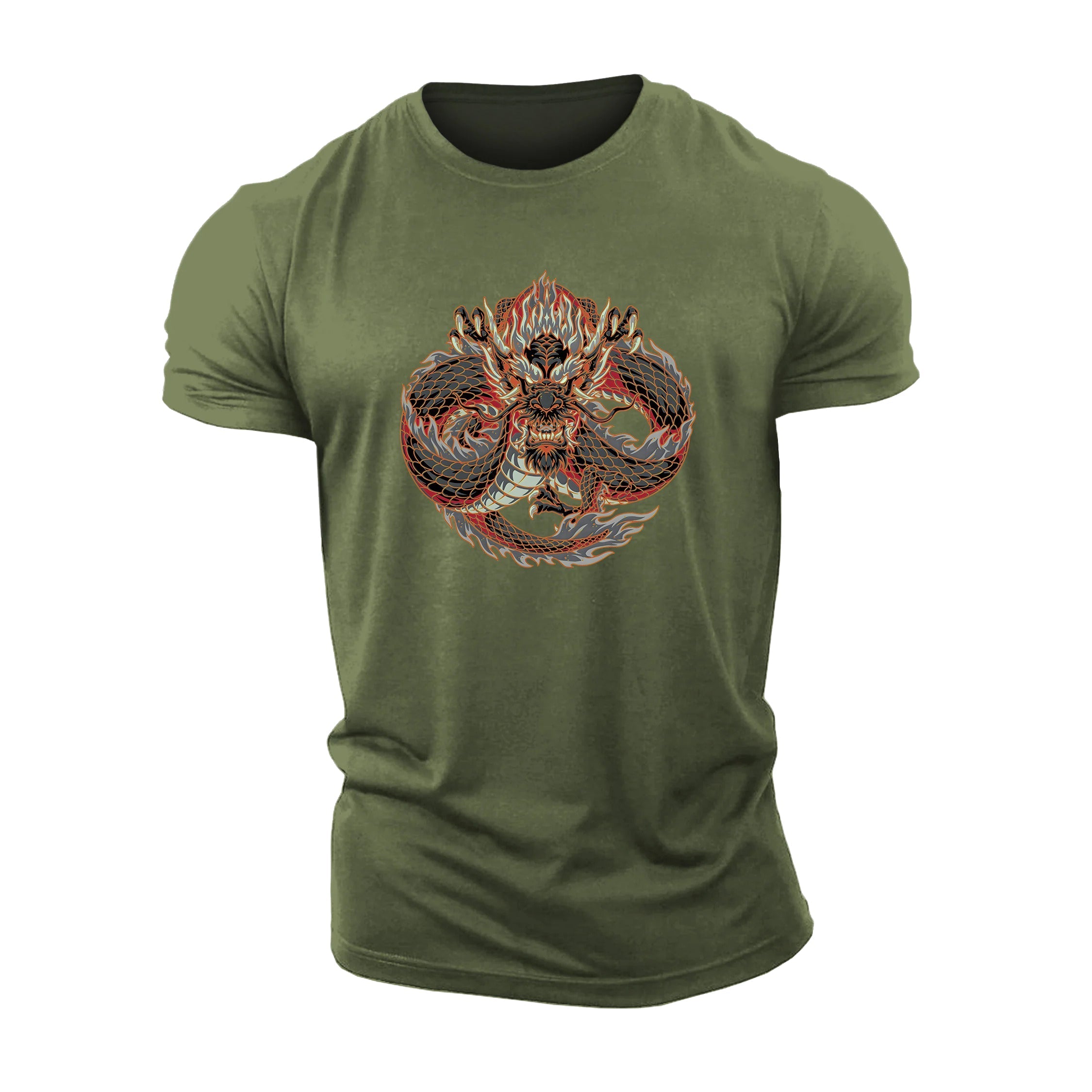 T-shirt Dragon rouge - Gymfit