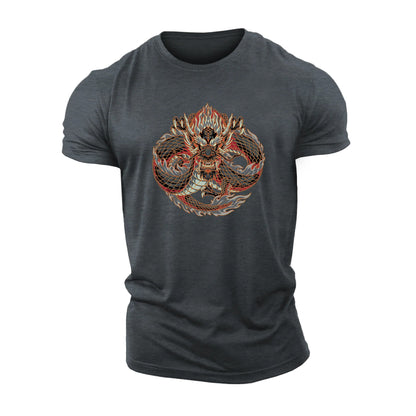 T-shirt Dragon rouge - Gymfit