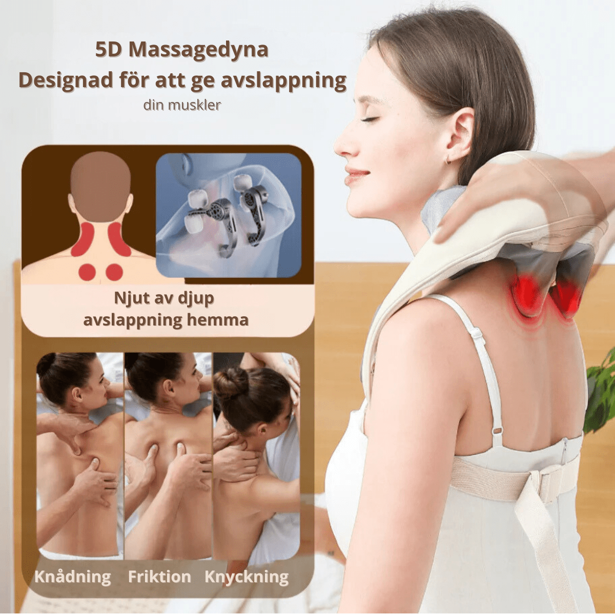 Relax Therm – massage et thérapie par la chaleur en un seul appareil - Gymfit