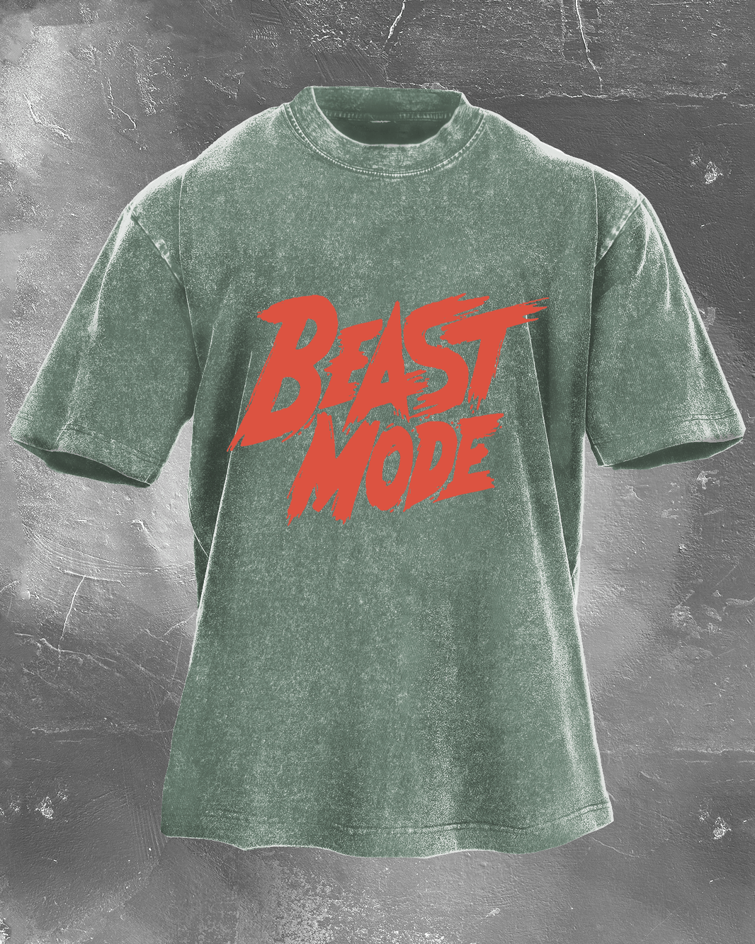 T-SHIRT LAVÉ MODE BÊTE