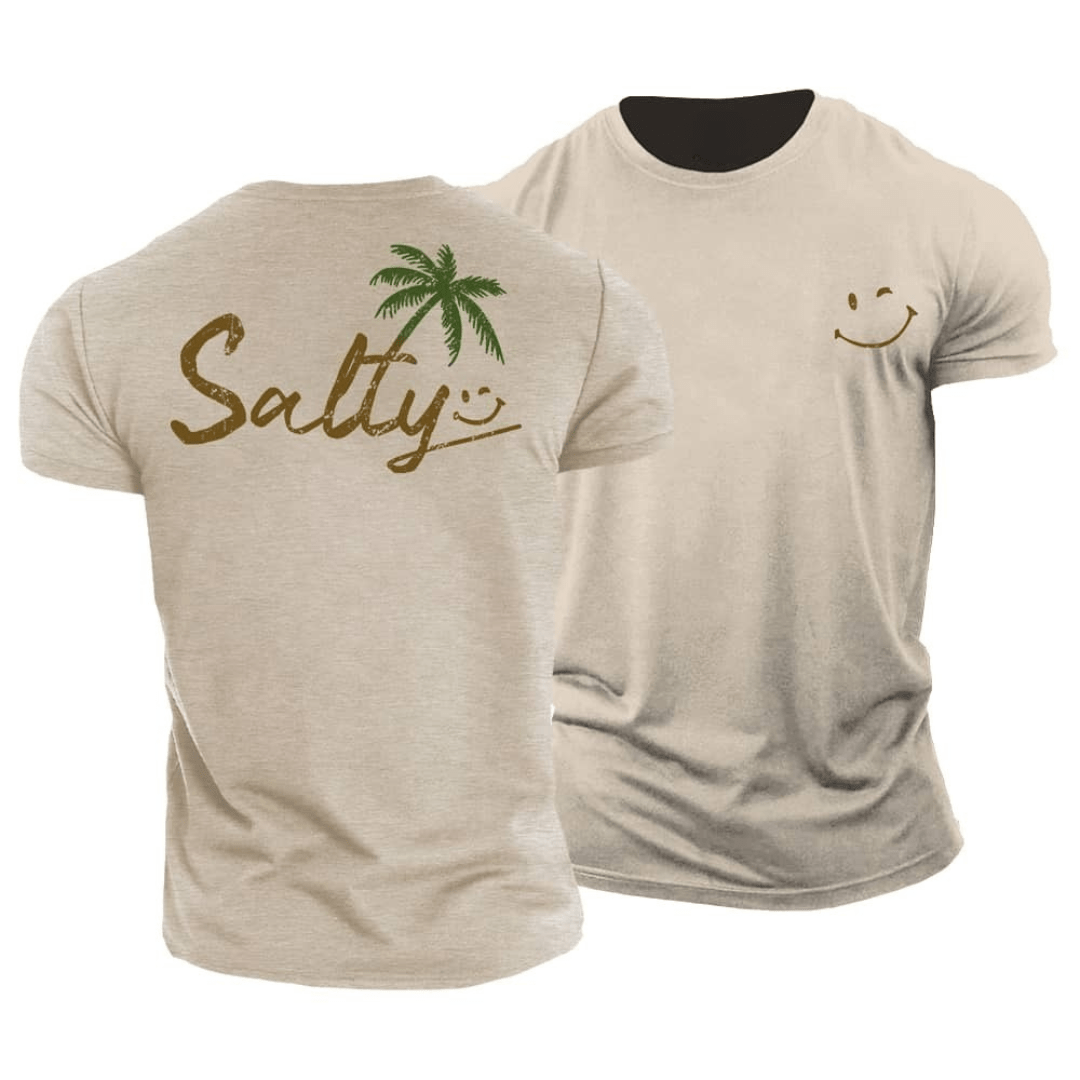 Salty Smiley T-Shirt - Gymfit