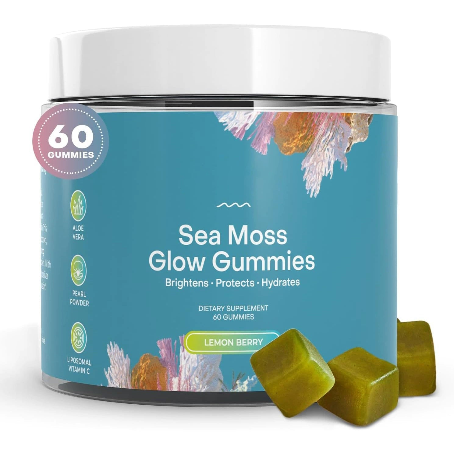 Bonbons gélifiés Sea Moss Glow - Gymfit