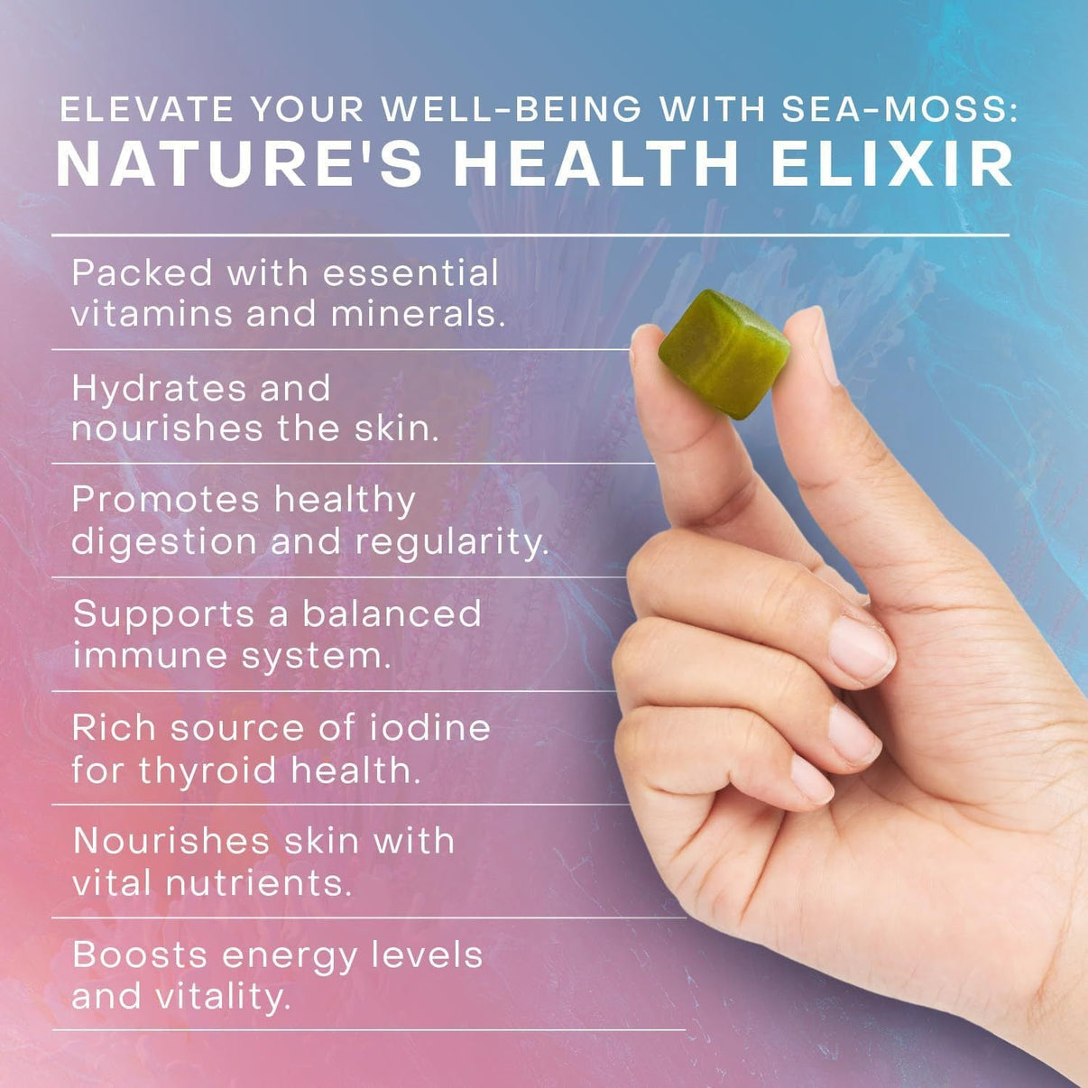 Gummies Sea Moss éclat - Gymfit