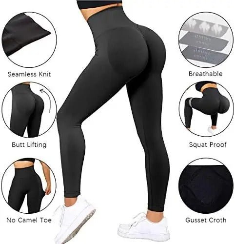 Leggings sans coutures – taille haute et design sculptant - Gymfit