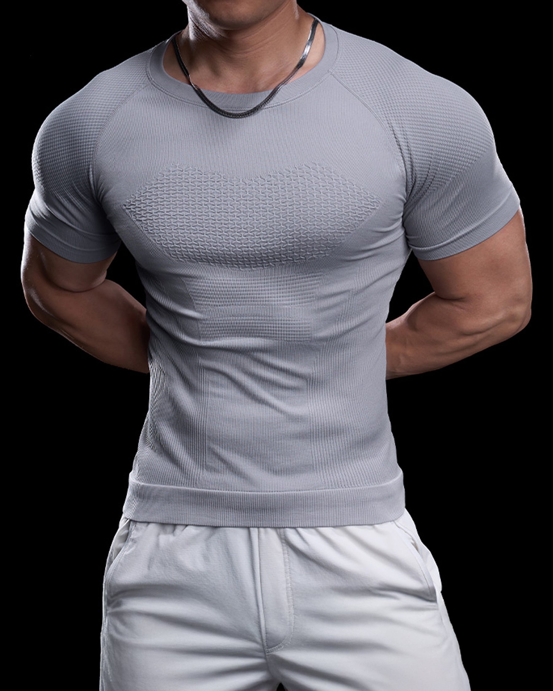 Seamless Quick - Dry Compression T-shirt - Gymfit