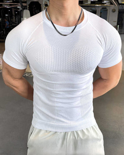 Seamless Quick - Dry Compression T-shirt - Gymfit