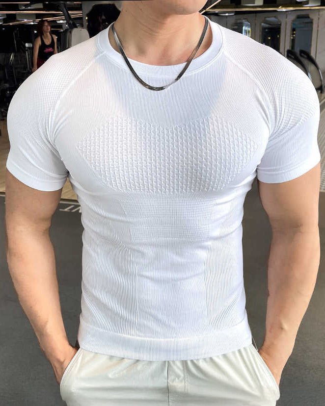 Seamless Quick - Dry Compression T-shirt - Gymfit