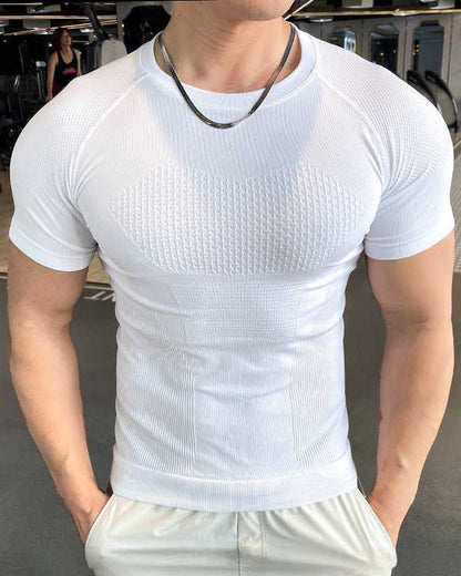 Seamless Quick - Dry Compression T-shirt - Gymfit