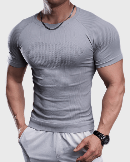 Seamless Quick - Dry Compression T-shirt - Gymfit