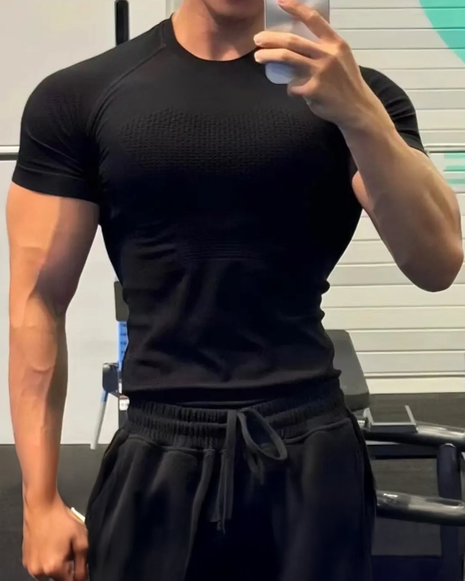 Seamless Quick - Dry Compression T-shirt - Gymfit