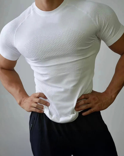 Seamless Quick - Dry Compression T-shirt - Gymfit