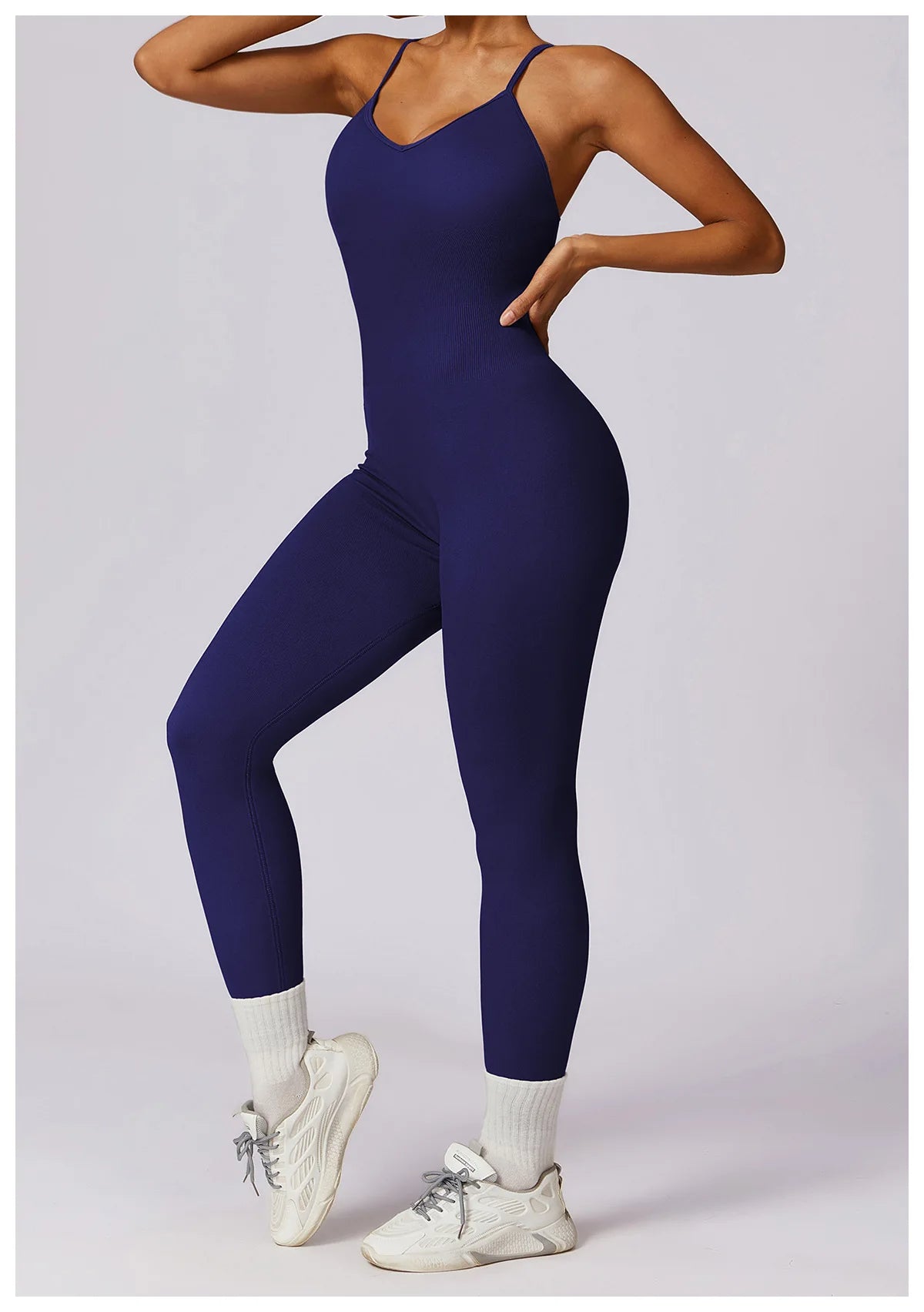 Combinaison sans couture froncée - Gymfit