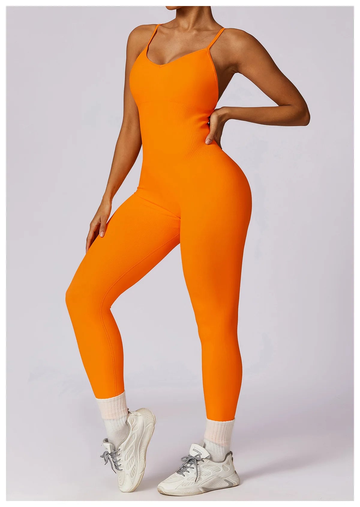 Combinaison sans couture froncée - Gymfit