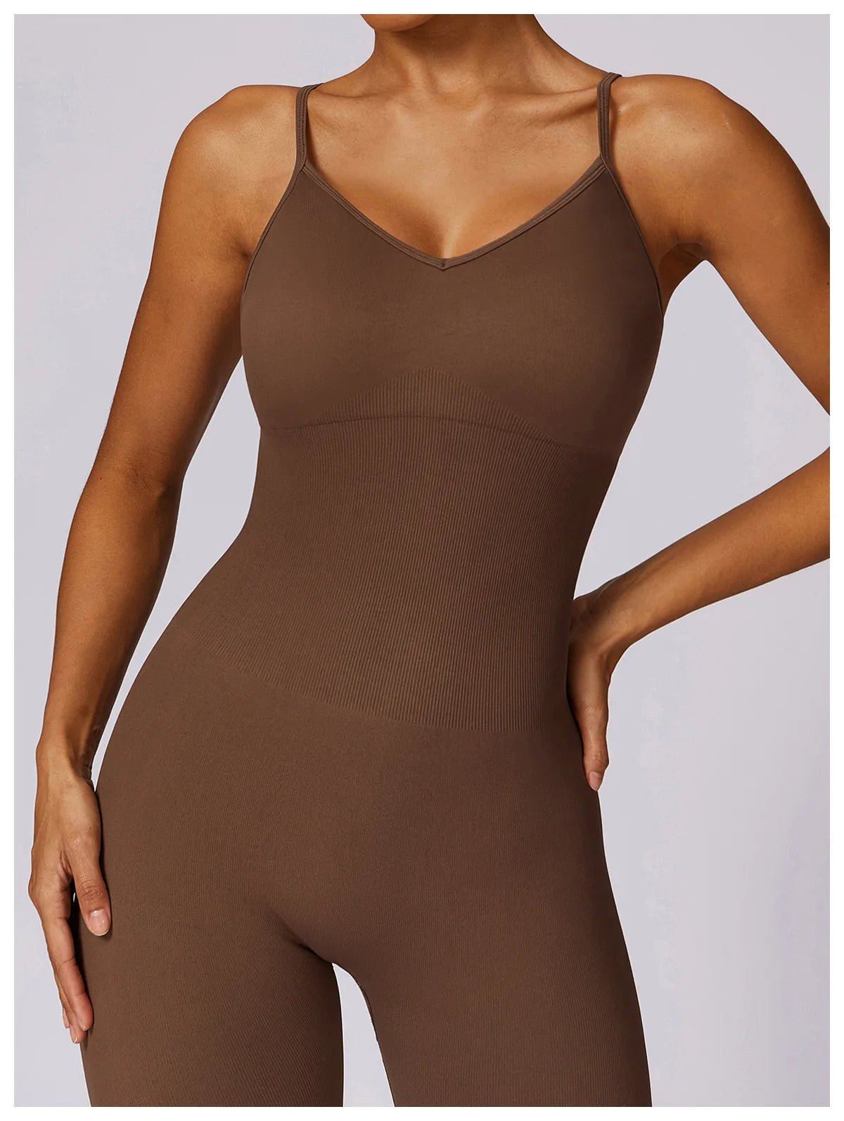Combinaison sans couture froncée - Gymfit