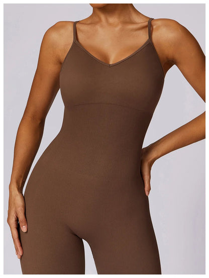 Combinaison sans couture froncée - Gymfit