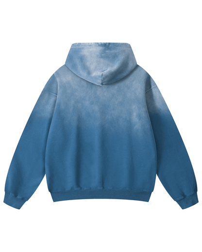 Sweat à capuche délavé - Gymfit