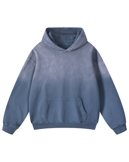 Sweat à capuche délavé - Gymfit