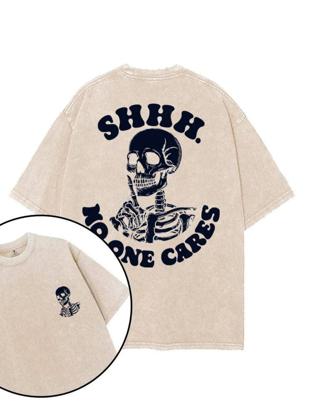 CHUT. PERSONNE S'EN SOUCIE T-SHIRT - Gymfit