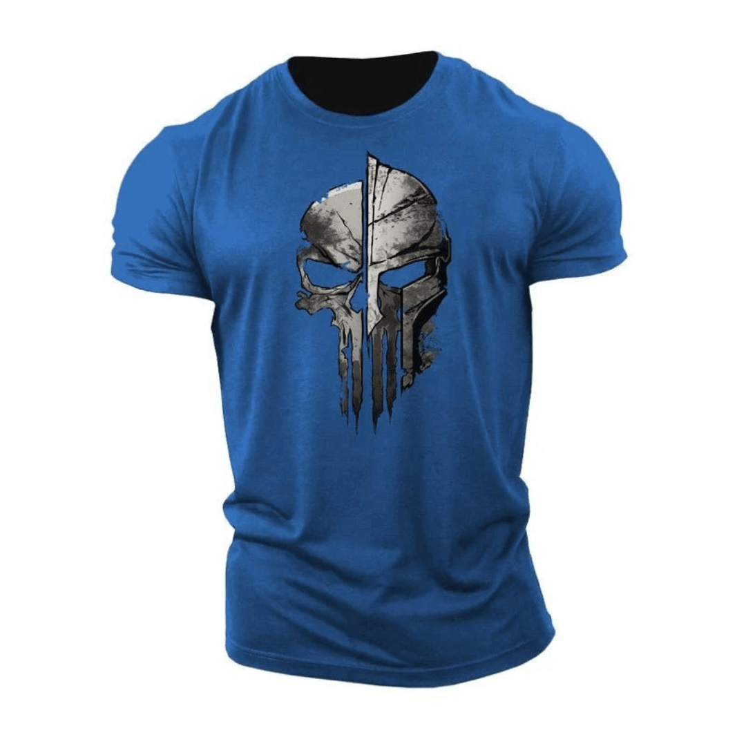 T-shirt graphique Skeleton Spartan - Gymfit