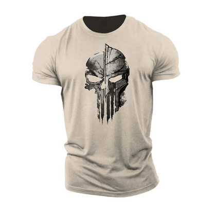 T-shirt graphique squelette Spartan - Gymfit