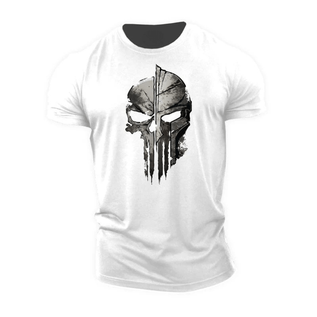 T-shirt graphique Spartan squelette - Gymfit