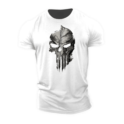 T-shirt graphique Spartan squelette - Gymfit