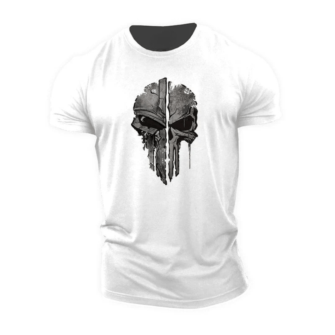 T-shirt crâne spartiate - Gymfit