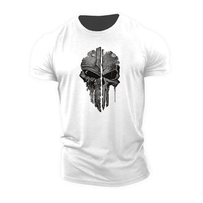 T-shirt crâne spartiate - Gymfit