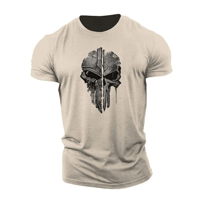 T-shirt Spartan tête de mort - Gymfit