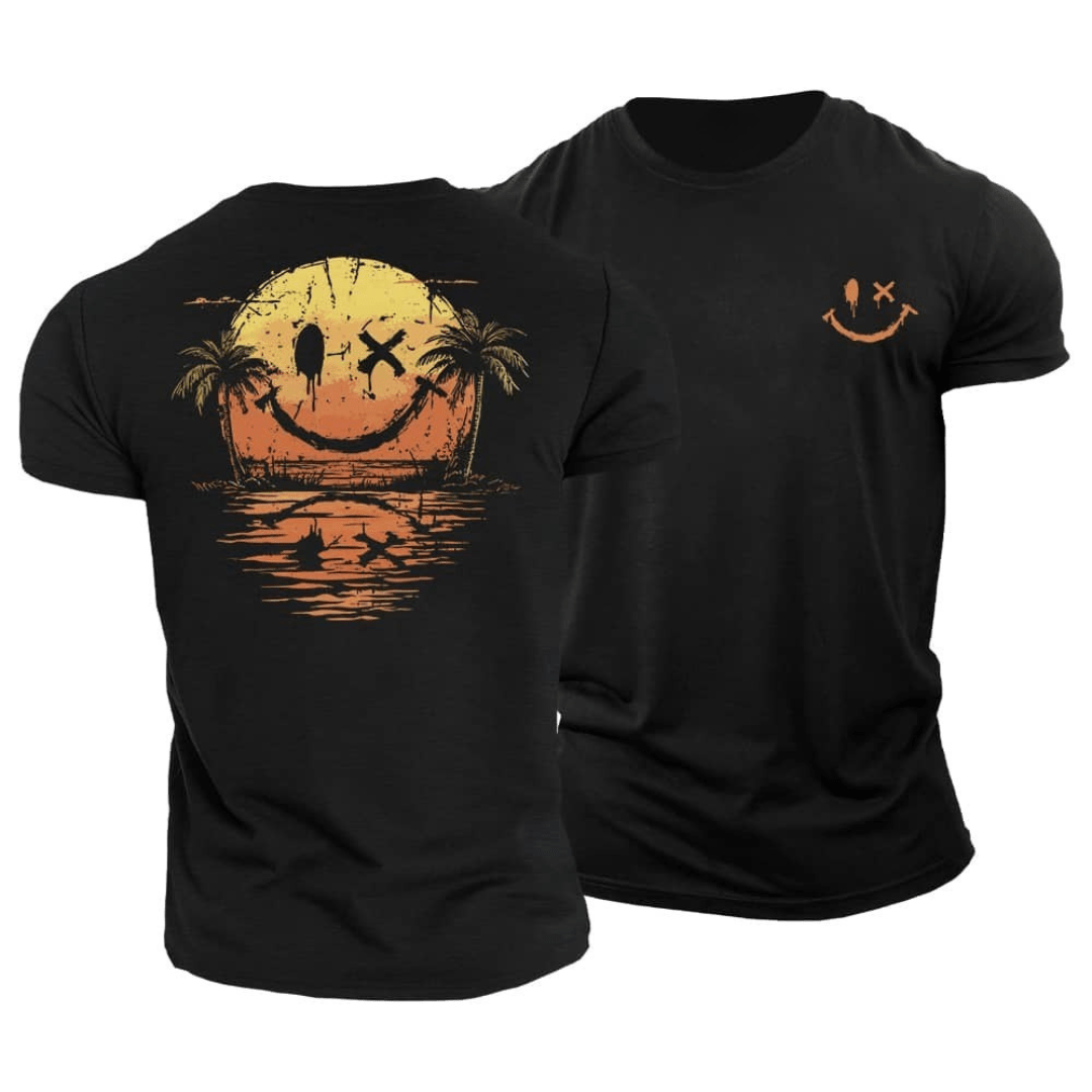T-shirt Smiley Mer - Gymfit
