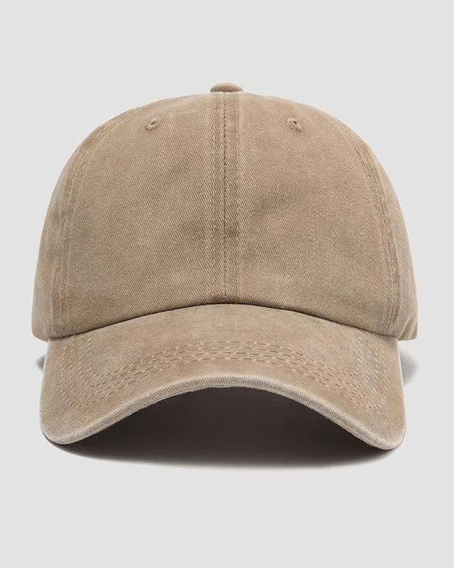 Casquette unie, sans impression, délavée - Gymfit