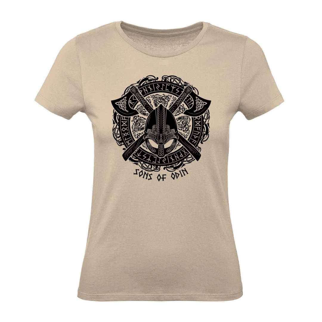 Sons Of Odin Helmet Women's T-Shirt - Gymfit