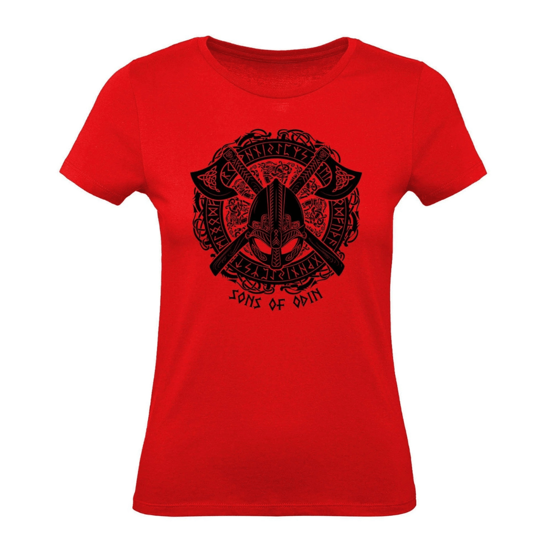 Sons Of Odin Helmet Women's T-Shirt - Gymfit