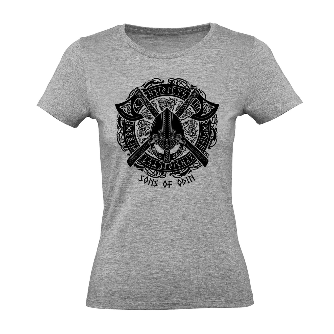 Sons Of Odin Helmet Women's T-Shirt - Gymfit