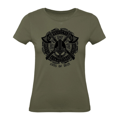 Sons Of Odin Helmet Women's T-Shirt - Gymfit