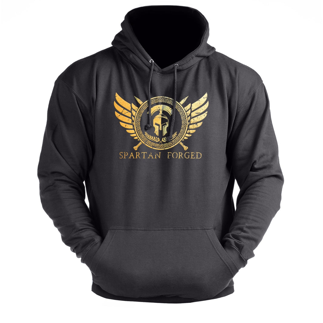 alt
Emblème de poitrine Spartan Forged doré - hoodie de gym - Gymfit