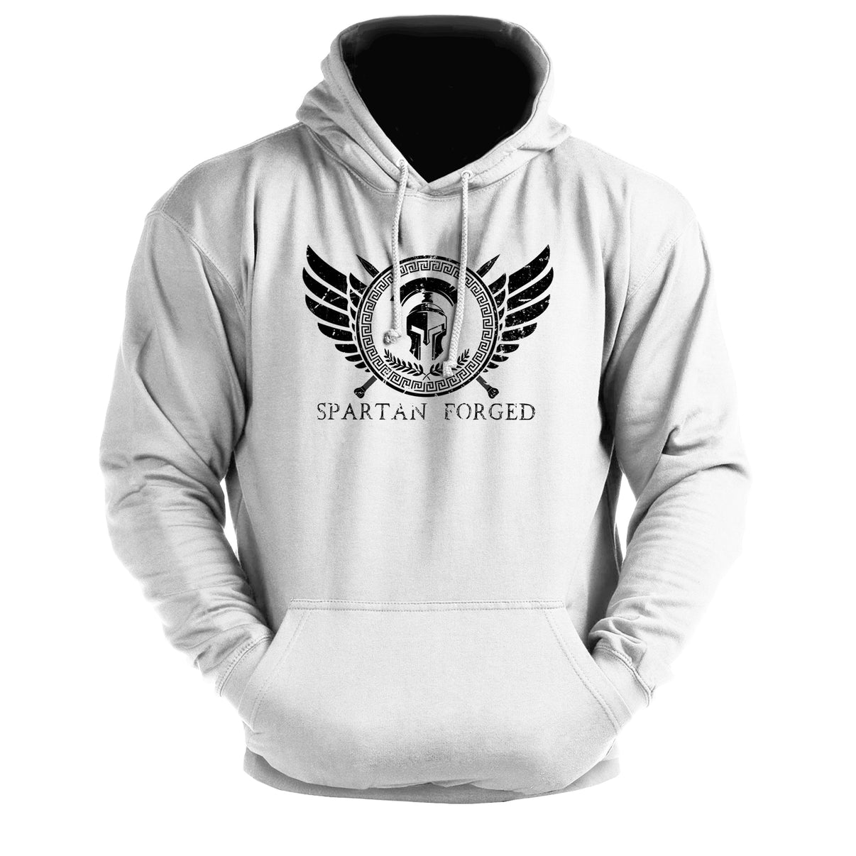Emblème pectoral forgé Spartan - Sweat à capuche de sport - Gymfit
