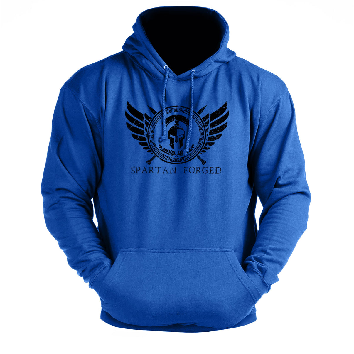 Emblème de poitrine Spartan Forged - sweat à capuche de sport - Gymfit