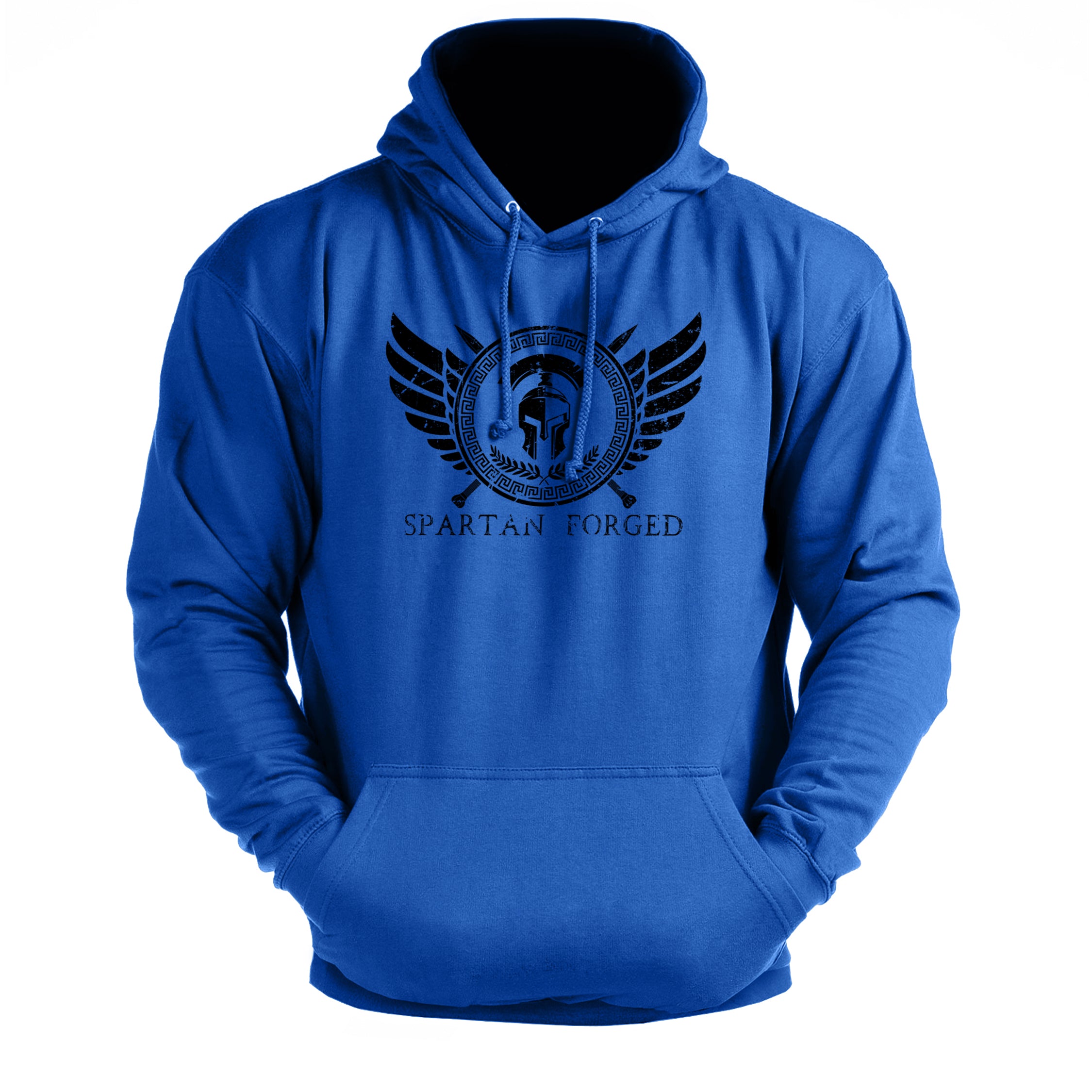 Emblème de poitrine Spartan Forged - sweat à capuche de sport - Gymfit
