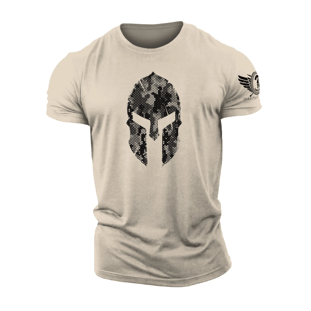 Spartan Helmet Camo T-Shirt - Gymfit