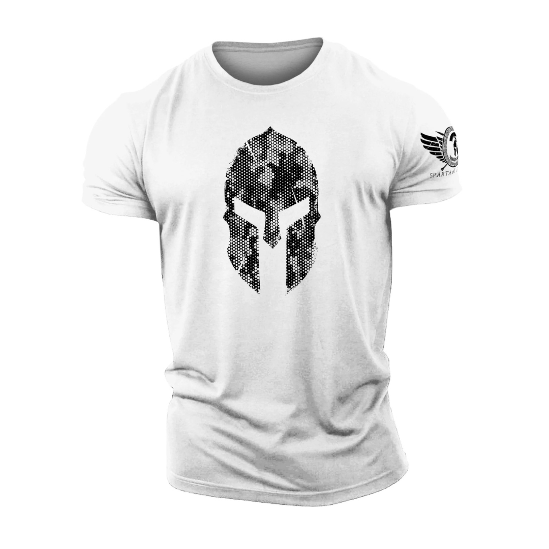 Spartan Helmet Camo T-Shirt - Gymfit