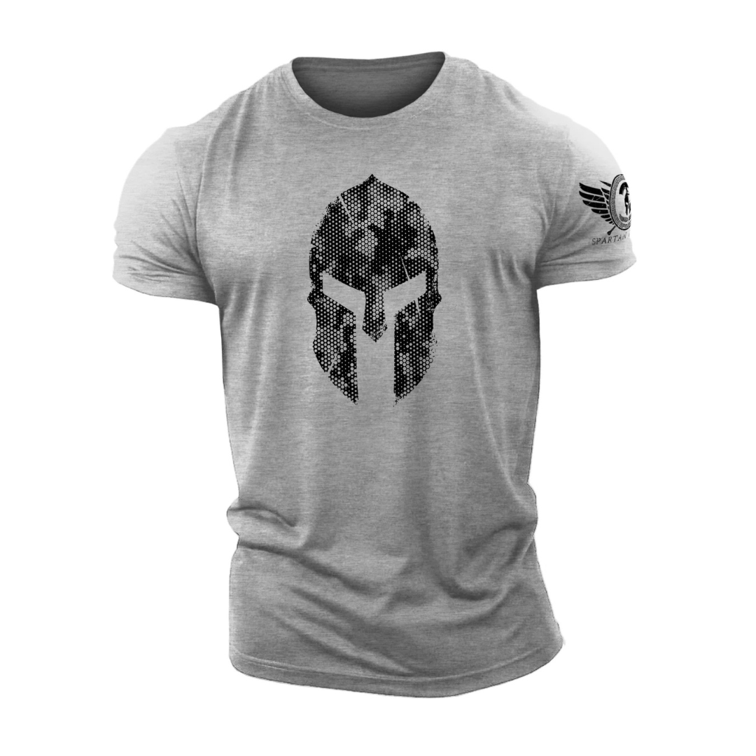 Spartan Helmet Camo T-Shirt - Gymfit