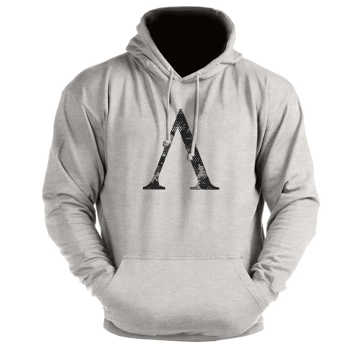 Spartan Symbol Hex Camo - Gym Hoodie - Gymfit