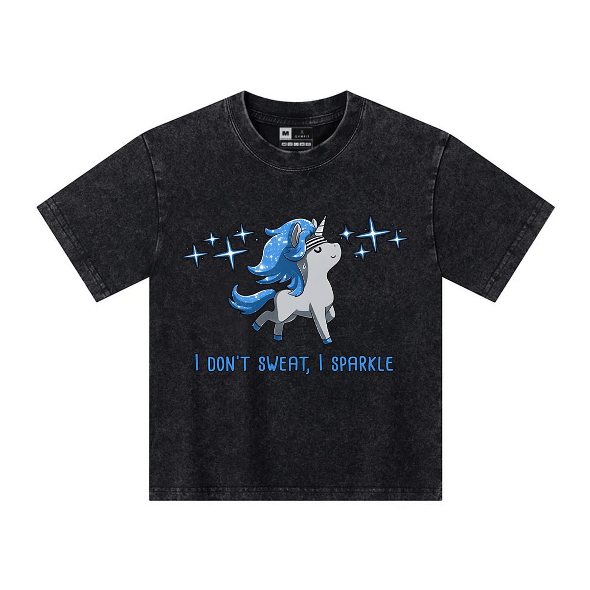 Stars Unicorn Barn T-shirt - Gymfit